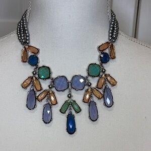 Anne Klein Multicolor Statement Necklace
